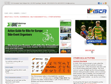 Tablet Screenshot of isca-web.org
